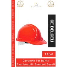 #baret Essafe Ce Belgeli EN397 Iş Güvenliği Ayarlanabilir Havalandırmalı Kırmızı Emniyet Bareti