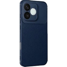Evimdeyokyok Huawei Honor 600 Lite Auto Focus Karbon Kapak - Lacivert