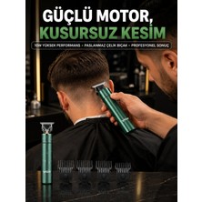 Marsilyan Profesyonel Salon Kalitesinde Saç ve Sakal Kesme Makinesi