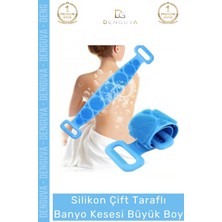 #banyokesesi Peeling Etkili Sırt Masajı Arındırıcı Dokulu Pratik Çift Taraflı Banyo Kesesi Büyük Boy
