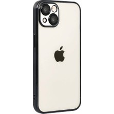 Evimdeyokyok Apple Iphone 15 Razer Lensli Silikon - Siyah