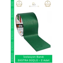 #izolasyonbandı Su Geçirmez Dayanıklı Yeşil Çok Amaçlı Tamir Yalıtım Montaj Izolasyon Bandı 48MM x 10M 2 Adet
