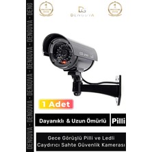 Güvenlikkamerası Caydırıcı Gece Görüş Görünümlü Aktivasyon Işıklı Pilli Kaliteli Shte Güvenlik Kamerası