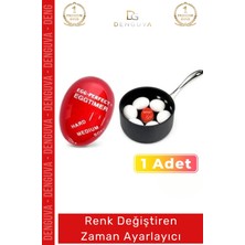 #pişirmezamanlayıcı Renk Ğiştiren Isıya Duyarlı Pratik Rafadan Kayısı Yumurta Pişirme Zamanlayıcı - 1 Adet