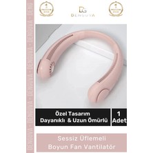 #boyunfanı Taşınabilir Sessiz Şarjlı USB Mini Güçlü Giyilebilir Soğutucu Üflemeli Boyun Vantilatör