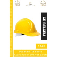 #baret Essafe Ce Belgeli Havalandırmalı Ekonomik Profesyonel Iş Güvenliği Sarı Emniyet Bareti