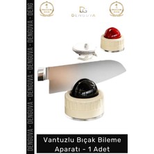 #bilemeaparatı Profesyonel Vantuzlu Mutfak Şef Makas Keskinleştirici Pratik Taşınabilir Bıçak Bileme Aparatı