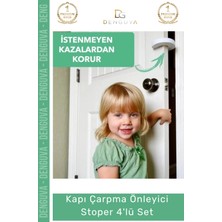 #stoper Kapı Güvenlik Köpük Koruyucu Bebek Parmak Koruma Emniyet Çarpma Önleyici Stoper 4'lü Set