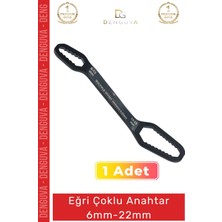 #anahtar Paslanmaz Çelik Yerli Üretim Profesyonel Dayanıklı Ergonomik Eğri Çoklu Anahtar 6MM-22MM