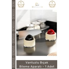 #bıçakbileme Profesyonel Mutfak Vakumlu Pratik Keskinleştirme Şef Vantuzlu Bıçak Bileme - 1 Adet
