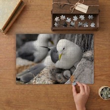 Punto Dizayn Kara Ayaklı Martı Tasarımı 240 Parça Ahşap Puzzle Ahşap Kutuda MPY60136
