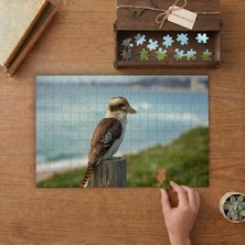 Punto Dizayn Kookaburra Kuşu Tasarımı 240 Parça Ahşap Puzzle Ahşap Kutuda MPY50020