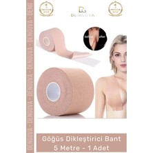 #bant 5 Metre Pamuklu Esnek Toparlayıcı Kaldırıcı Suya Dayanıklı Rulo Medikal Bant - 1 Adet
