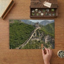 Punto Dizayn Çin Seddi Tasarımı 240 Parça Ahşap Puzzle Ahşap Kutuda MPY40422