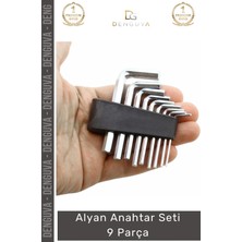 #alyanseti Krom Vanadyum Çelik L Tipi Profesyonel Tamir Takımı Anahtar Seti Alyan Anahtar 9 Parça