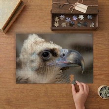 Punto Dizayn Kara Akbaba Tasarımı 240 Parça Ahşap Puzzle Ahşap Kutuda MPY40193