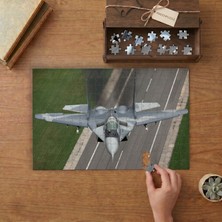 Punto Dizayn Avcı Uçağı - Mig-35 Tasarımı 240 Parça Ahşap Puzzle Ahşap Kutuda MPY20127