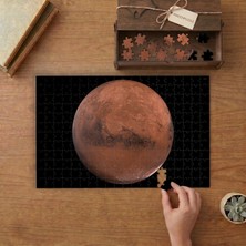 Punto Dizayn Mars Gezegeni  Tasarımı 240 Parça Ahşap Puzzle Ahşap Kutuda MPY50133