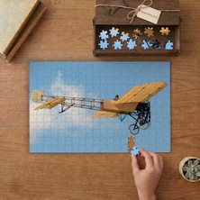 Punto Dizayn Nostaljik Uçak  Tasarımı 240 Parça Ahşap Puzzle Ahşap Kutuda MPY20427