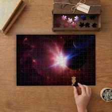 Punto Dizayn Kozmik Patlama Tasarımı 240 Parça Ahşap Puzzle Ahşap Kutuda MPY60050