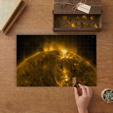 Punto Dizayn Koronal Yağmur - Güneş Tasarımı 240 Parça Ahşap Puzzle Ahşap Kutuda MPY60344