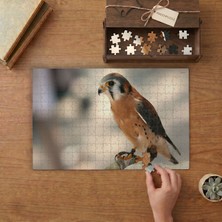 Punto Dizayn Amerika Kerkenezi Kuşu Tasarımı 240 Parça Ahşap Puzzle Ahşap Kutuda MPY40288