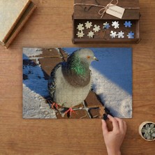 Punto Dizayn Güvercin Kuşu Tasarımı 240 Parça Ahşap Puzzle Ahşap Kutuda MPY50410