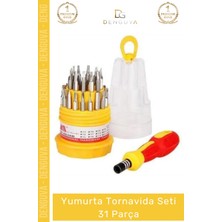 #tornavida Profesyonel Hassas Elektronik Tamir Onarım Çok Amaçlı Yumurta Tornavida Seti 31 Parça