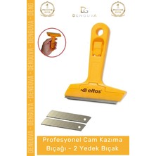 #kazımabıçağı Profesyonel 100MM Yüzey Temizleme Sıyırıcı Cam Kazıma Bıçağı + 2 Yedek Bıçak Hediyeli