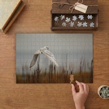 Punto Dizayn Uçan Kar Baykuşu Tasarımı 240 Parça Ahşap Puzzle Ahşap Kutuda MPY60233