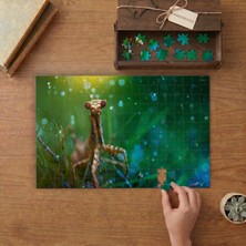 Punto Dizayn Yağmurda Peybamber Devesi Tasarımı 240 Parça Ahşap Puzzle Ahşap Kutuda MPY50131