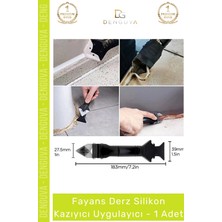 #derzkazıyıcı Profesyonel Çok Amaçlı Tadilat Banyo Mutfak Fayans Köşe Derz Silikon Kazıyıcı Uygulayıcı
