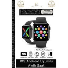 #akıllısaat Premium T500 Plus IPS Ekran Spor Sağlık Sensörlü Android Tansiyon Nabız Ölçer Akıllı Saat