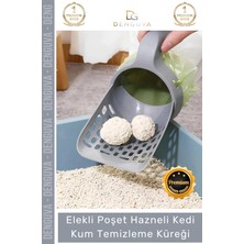#kumtemizleme Hazneli Pratik Poşetli Hijyenik Dayanıklı Kaliteli Yeni Nesil Tasarım Kedi Kum Temizleme
