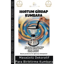#kumbara Vortex Bank Spiral Akışlı Eğitici Dekoratif Masaüstü Hediyelik Bank Huni Kumbara