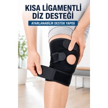 Karahanbey Ayarlanabilir Kısa Ligamentli Dizlik Diz Kapağı Spor Günlük Kullanım -