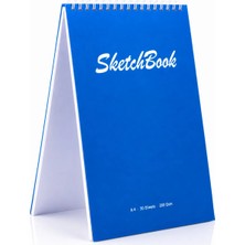 Pagos Yayınları Wise Owl Premium A4 SketchBook Sert Kapak Eskiz Defteri | 200 gr Kağıt | 30 Yaprak (60 Sayfa) | Karakalem & Teknik Çizim İçin