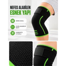 Karahanbey Diz Destekleyici Spor Dizlik Esnek Örme Kumaşlı Ayarlanabilir Üst Bantlı -