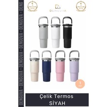 #termos Paslanmaz Vakumlu Sızdırmaz Mat Isı Yalıtımlı Dayanıklı Şık Ergonomik Çelik Termos