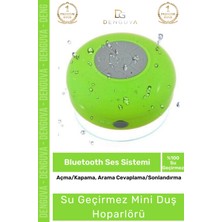 #hoparlör Bluetooth Su Geçirmez Vantuzlu Dahili Mikrofonlu Kablosuz Şarjlı Duş Kamp Sahil Hoparlör