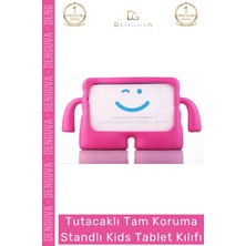#tablettutucu Apple iPad 7 8 9 Nesil 10 2 Inç Yumuşak Dokulu Tutacaklı Darbe Tam Koruma Standlı Kids