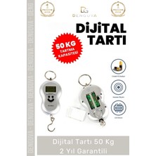 #bagajtartısı Elektronik Dijital El Kantarı Hassas Terazi Portatif Seyahat Tipi Askılı Bagaj Tartısı Max 50 kg