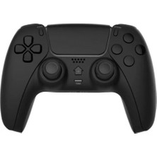 Marsilyan P4 Plus Bluetooth Titreşimli Ps4/ps5 Uyumlu Pc Telefon Joystick Kablosuz Oyun Kolu Siyah