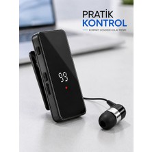 Hsc Bilişim Klipsli Tek Kulaklıklı Dijital Ekranlı Taşınabilir Model -