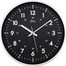 Tuğra Çelik Galaxy Premium D-218-A Dekoratif Duvar Saati Çap 30CM