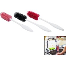 Tuğra Çelik Plastlife KP-139 Silikon Şişe ve Biberon Temizleme Fırçası - Termos, Sürahi, Matara ve Kanoz Uyumlu