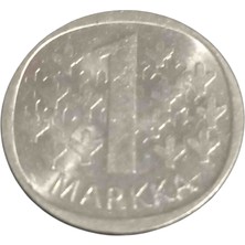 Yediotuz Digital Pazarlama 1972 Finlandiya  1 Markka Yabancı Koleksiyon Madeni Para.