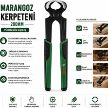 Tuğra Çelik Bosch 1600A02Z9W Marangoz Kerpeten 8 İnç 200 mm - Ergonomik Yumuşak Saplı