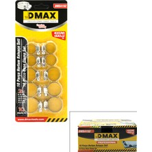 Tuğra Çelik Dmax DMX-4152 Metal Hortum Kelepçesi Seti 10 Adet
