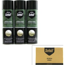 Tuğra Çelik Selsil TAS-007 Silikon Sprey Yağlayıcı - 500 ml